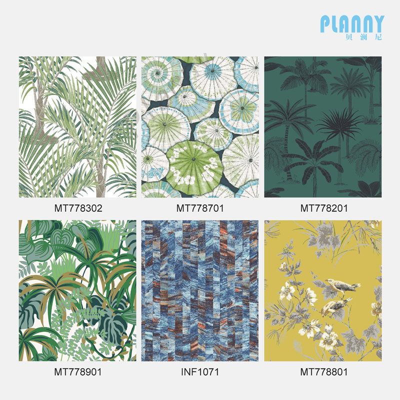 Natural style wallpaper